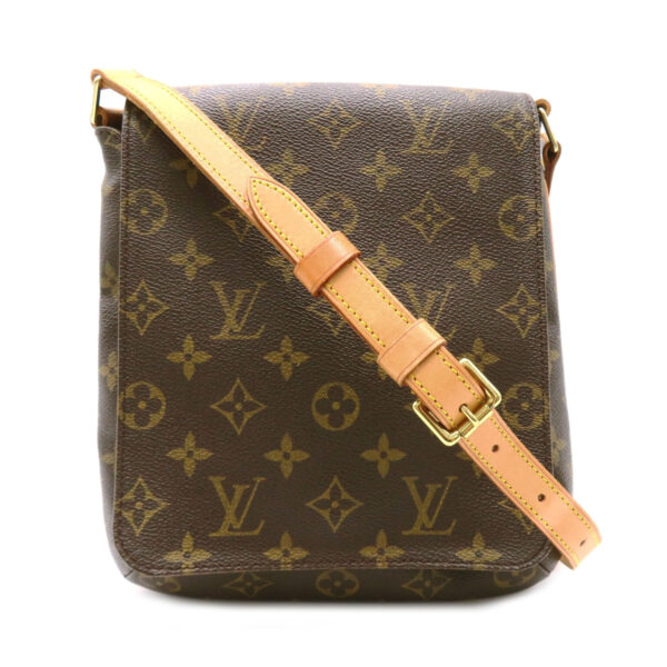 2101218104813 1 Louis Vuitton Musette Salsa Short Shoulder Bag Monogram Brown