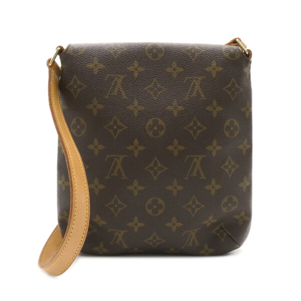 2101218104813 2 Louis Vuitton Musette Salsa Short Shoulder Bag Monogram Brown