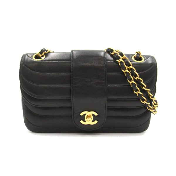 2101218105056 1 Chanel Mademoiselle Chain Shoulder Bag Black