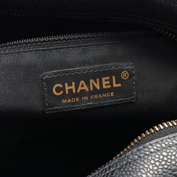 2101218105315 4 Chanel Matelasse Cocomark Handbag Caviar Black