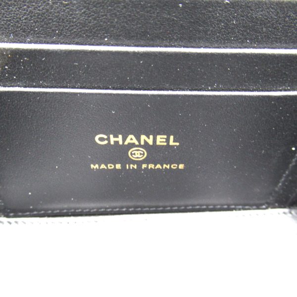 2101218105360 6 Chanel Vanity Chain Shoulder Bag Caviar Skin Black