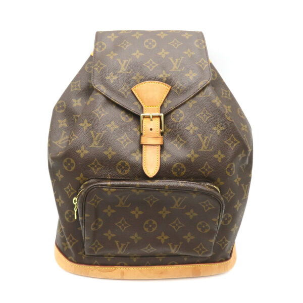 2101218105384 1 Louis Vuitton Montsouris GM Backpack Monogram Brown