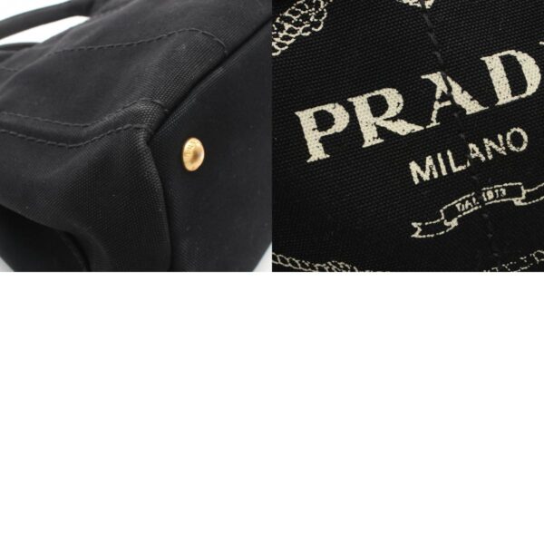 2101218105469 10c Prada Canapa Tote Bag Black