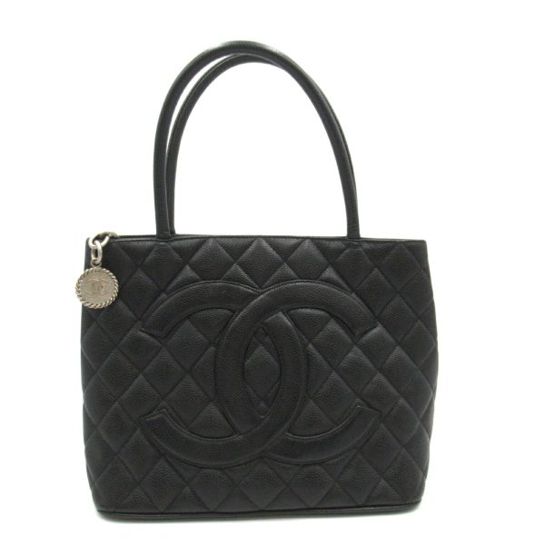 2101218105568 1 Chanel Tote Bag Caviar Skin Black