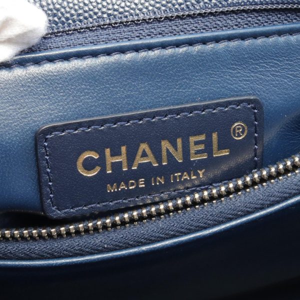 2101218119367 4 Chanel Coco Handle 29 Top Handle Flap Bag Blue