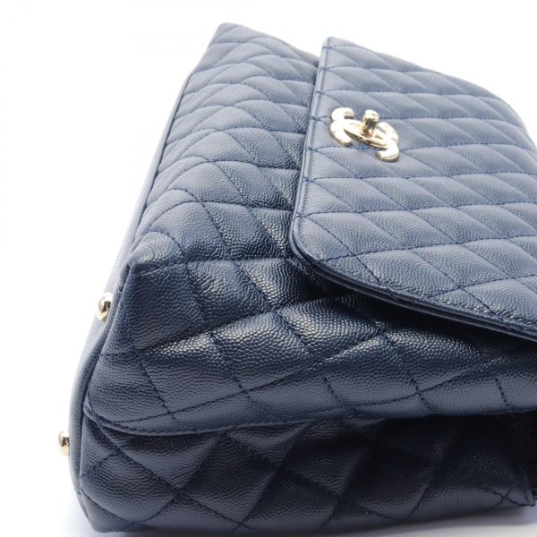 2101218119367 6 Chanel Coco Handle 29 Top Handle Flap Bag Blue