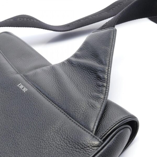 2101218119657 5 Christian Dior Saddle Waist Bag Black