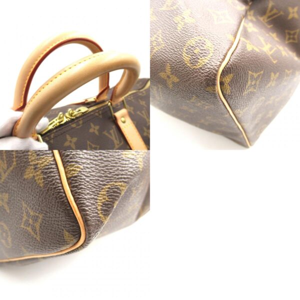 2101218123692 10c Louis Vuitton Keepall 50 Bag Monogram Brown