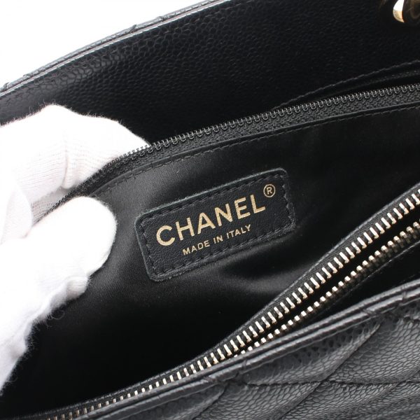 2101218141658 4 Chanel Matelasse Grand Shopping GST Tote Black