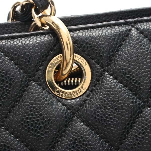 2101218141658 6 Chanel Matelasse Grand Shopping GST Tote Black