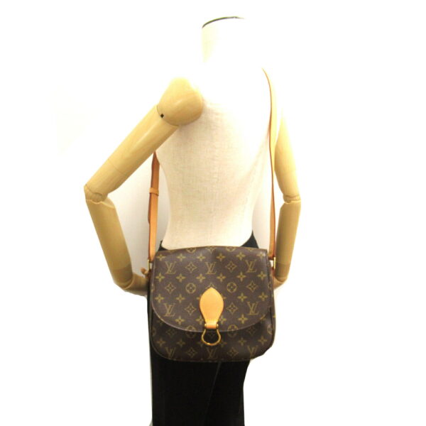 2101218142044 5 Louis Vuitton Saint Cloud 24 Shoulder Bag Monogram Brown