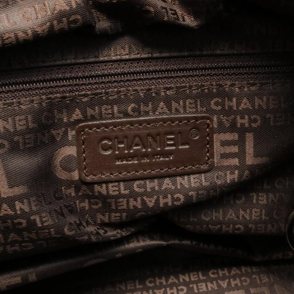 2101218142112 4 Chanel Chocolate Bar Shoulder Bag Caviar Brown