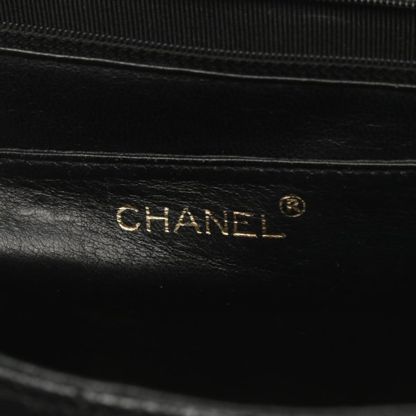 2101218142310 4 Chanel Matelasse Handbag Caviar Skin Black