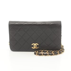 2101218142426 1 Chanel Chain Wallet Boy Matelasse Lambskin Black