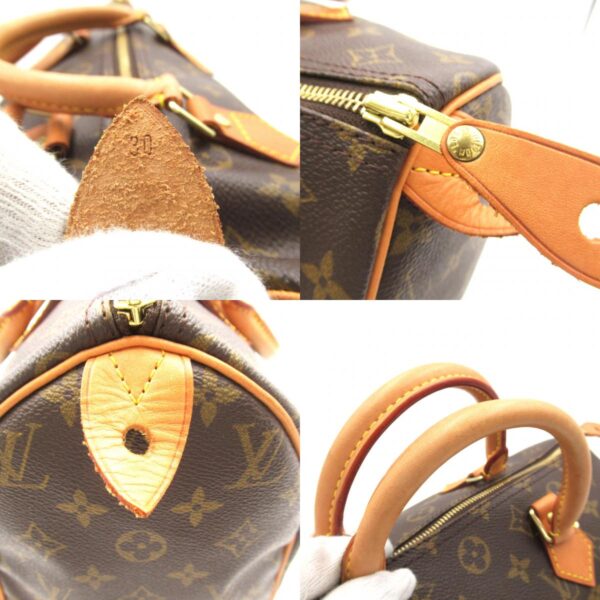 2101218142808 9c Louis Vuitton Speedy 30 Handbag Monogram Brown