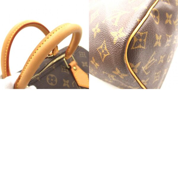 2101218142938 10c Louis Vuitton Speedy 30 Handbag Monogram Brown