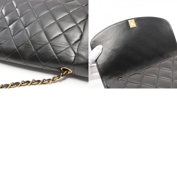 2101218143812 10c Chanel Matelasse Diana Flap Shoulder Bag Black