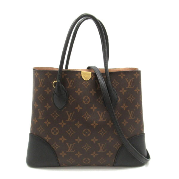 2101218145106 1 Louis Vuitton Flandrine Tote Bag Monogram Brown