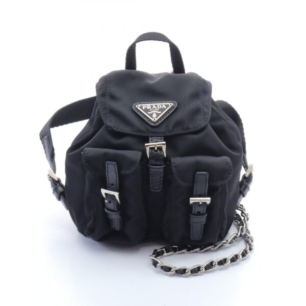 2101218145892 1 Prada Nylon Mini Backpack Black