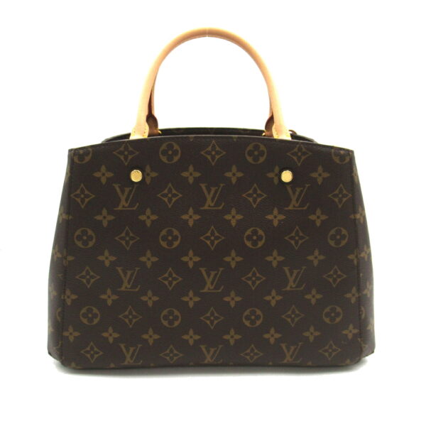 2101218146721 2 Louis Vuitton Montaigne MM Tote Bag Monogram Brown