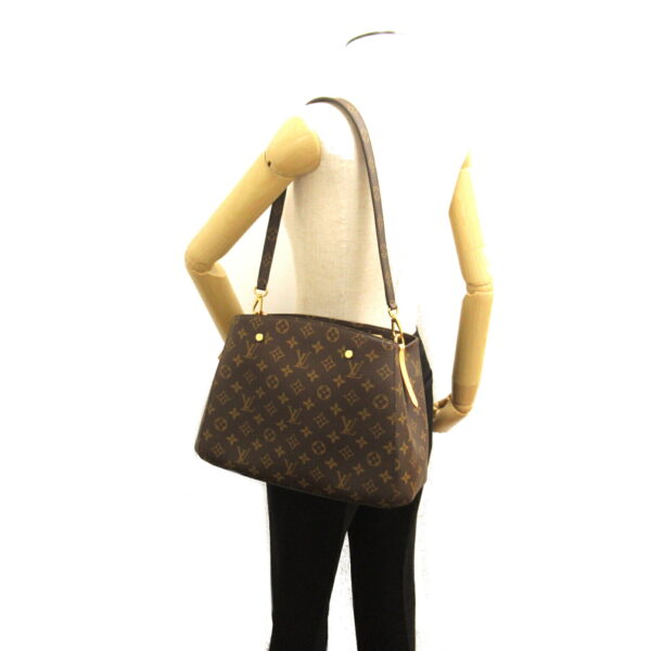 2101218146721 5 Louis Vuitton Montaigne MM Tote Bag Monogram Brown