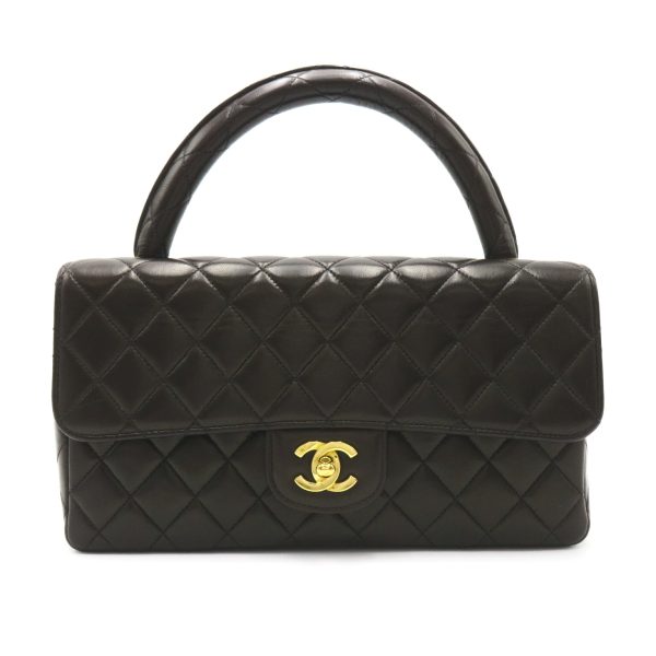 2101218146790 1 Chanel Matelasse Handbag Lambskin Black