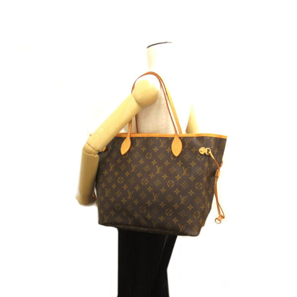 2101218146899 5 Louis Vuitton Neverfull MM Tote Bag Monogram Brown