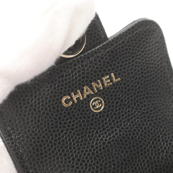 2101218147094 4 Chanel Matelasse Airpods Case Caviar Skin Black