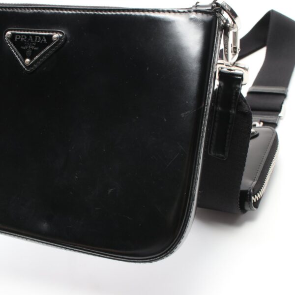 2101218147131 8 Prada Spazzolato Shoulder Bag Black