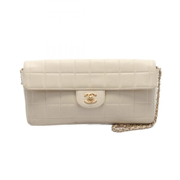 2101218147155 1 Chanel Chocolate Bar Shoulder Bag Ivory