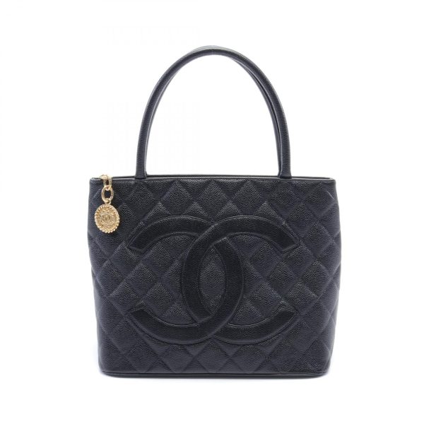 2101218155082 1 Chanel Tote Bag Caviar Skin Black