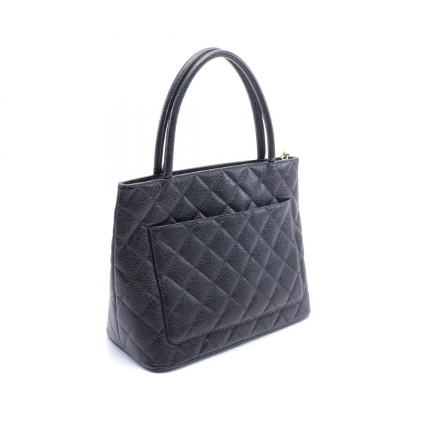 2101218155082 2 Chanel Tote Bag Caviar Skin Black