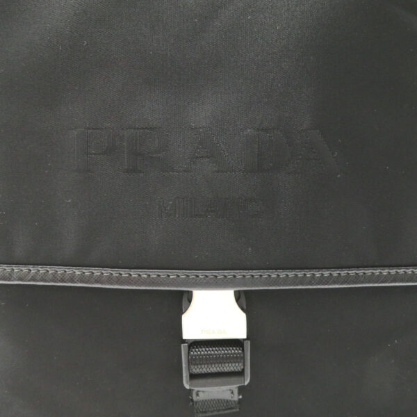 2101218155372 7 Prada Nylon Shoulder Bag Black