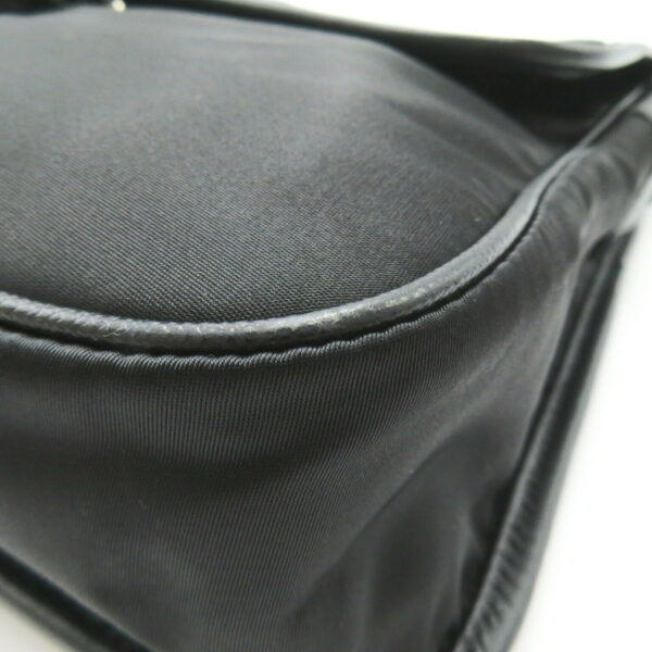 2101218155372 9 Prada Nylon Shoulder Bag Black