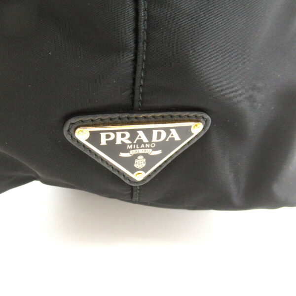 2101218155389 8 Prada Nylon Tote Bag Black