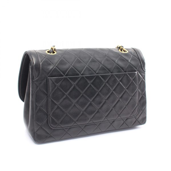 2101218156287 2 Chanel Matelasse Shoulder Bag Lambskin Black