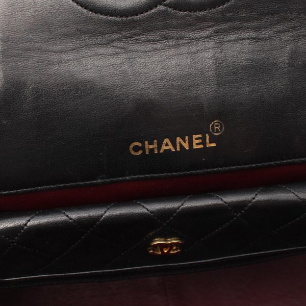 2101218156287 4 Chanel Matelasse Shoulder Bag Lambskin Black