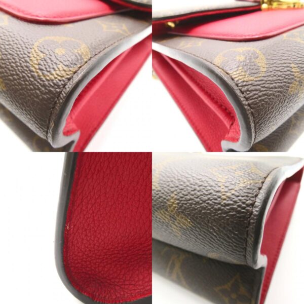 2101218166378 12c Louis Vuitton Victoire Shoulder Bag Monogram Brown Red