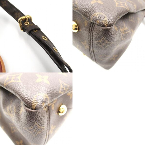 2101218166521 10c Louis Vuitton Pallas Tote Bag Monogram Brown