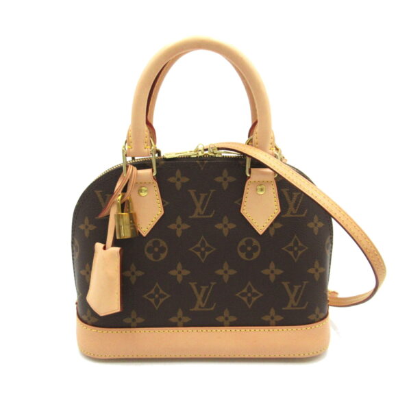 2101218166781 1 Louis Vuitton Alma BB 2WAY Shoulder Bag Monogram Brown