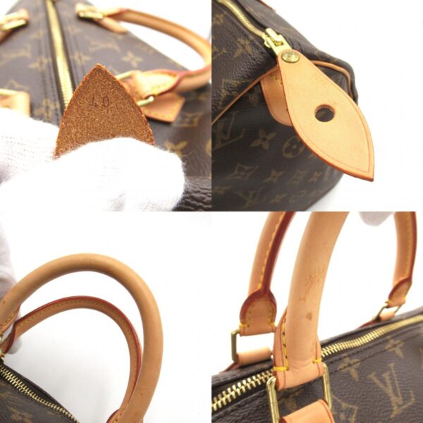 2101218166897 9c Louis Vuitton Speedy 40 Handbag Monogram Brown