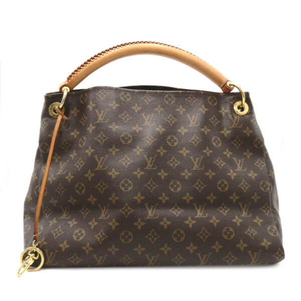 2101218167030 1 Louis Vuitton Artsy MM Handbag Monogram Brown