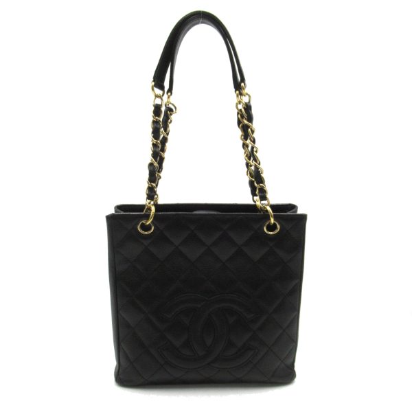 2101218167368 1 Chanel PST Tote Bag Caviar Skin Black