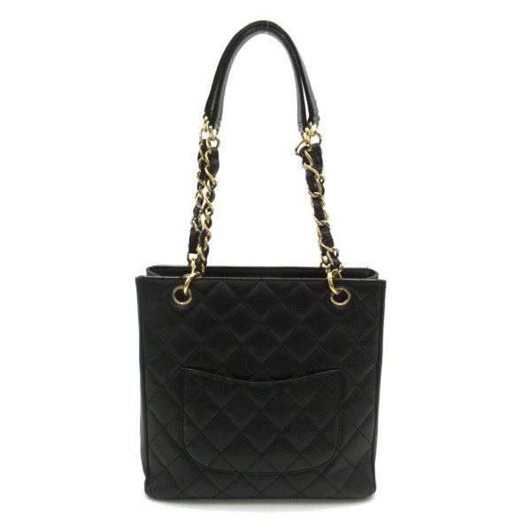 2101218167368 2 Chanel PST Tote Bag Caviar Skin Black