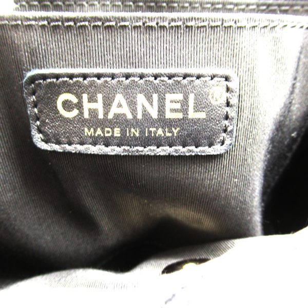 2101218167597 8 Chanel Matelasse Backpack Rucksack Black