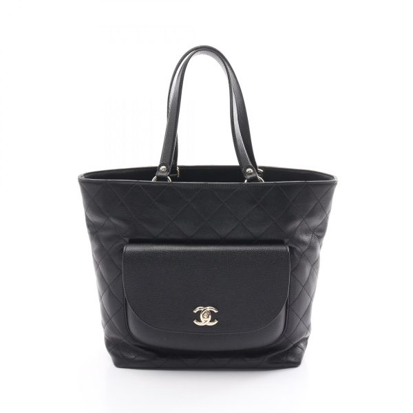 2101218167634 1 Chanel Matelasse Tote Bag Black