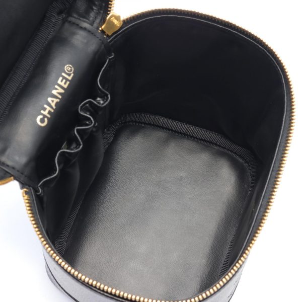 2101218167665 3 Chanel Cocomark Handbag Caviar Skin Black