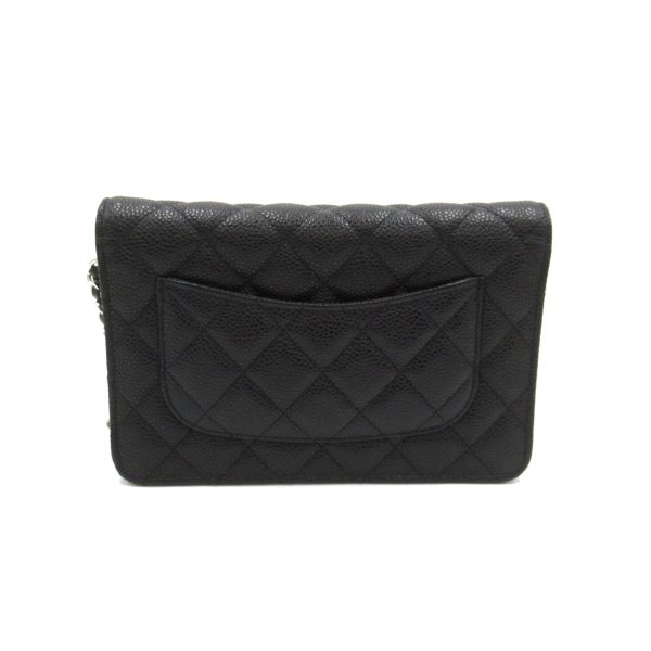 2101218167672 2 Chanel Matelasse Chain Wallet Shoulder Bag Black