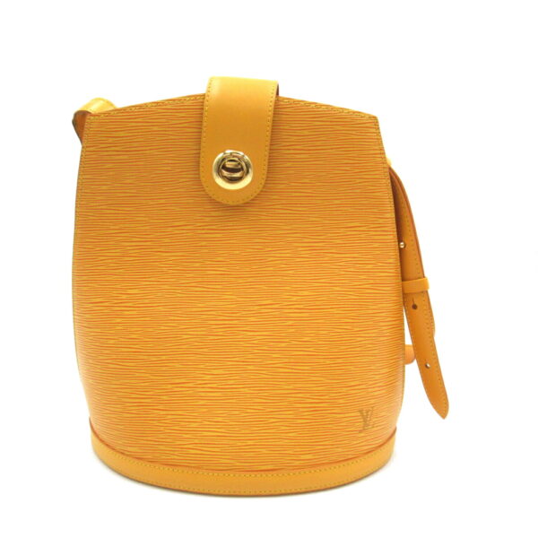 2101218170986 1 Louis Vuitton Cluny Shoulder Bag Epi Yellow