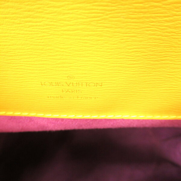 2101218170986 7 Louis Vuitton Cluny Shoulder Bag Epi Yellow